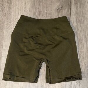 Alphalete Olive Green Women's Shorts